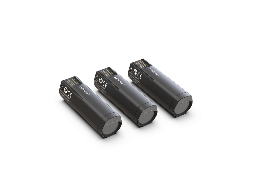 3SHAPE PACK DE 3 BATTERIES TRIOS 5 / 6