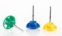 Z200-R3D-40-T Triple tooth radius cutters, AIRTOOL, Ø = 2,0 mm (diamond coated)  
