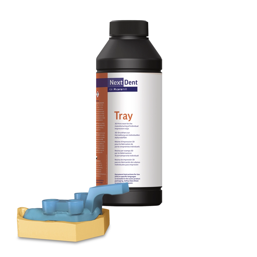 RÉSINE NEXTDENT TRAY PORTE EMPREINTES / BLEUE